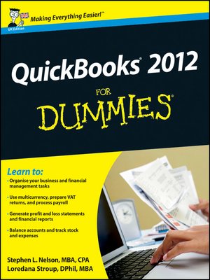 cover image of QuickBooks 2012 For Dummies